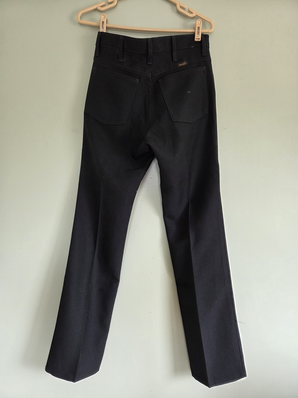 Wrangler Men’s Black Bootcut Dress Pants